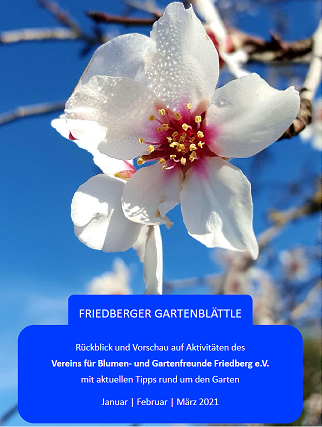 Unser Friedberger Gartenblättle Winter 2020/2021