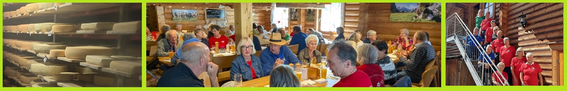 Vereinsausflug Käserei Vogler in Gospoldshofen